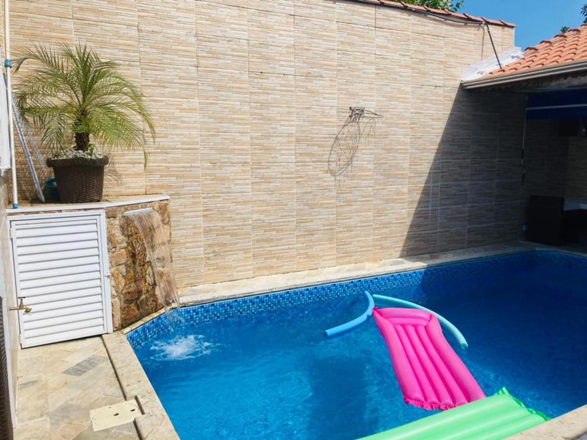 Casa Moderna E Aconchegante Com Opcao De Piscina Aquecida Cobrado A Parte, Area Gourmet Com Churrasqueira Em Deck Coberto, Lareira Na Sala A Apenas 50 Metros Da Praia Villa Praia Grande  Bagian luar foto